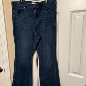 Sofia by Sofia Vergara Dark Blue Flare Jeans